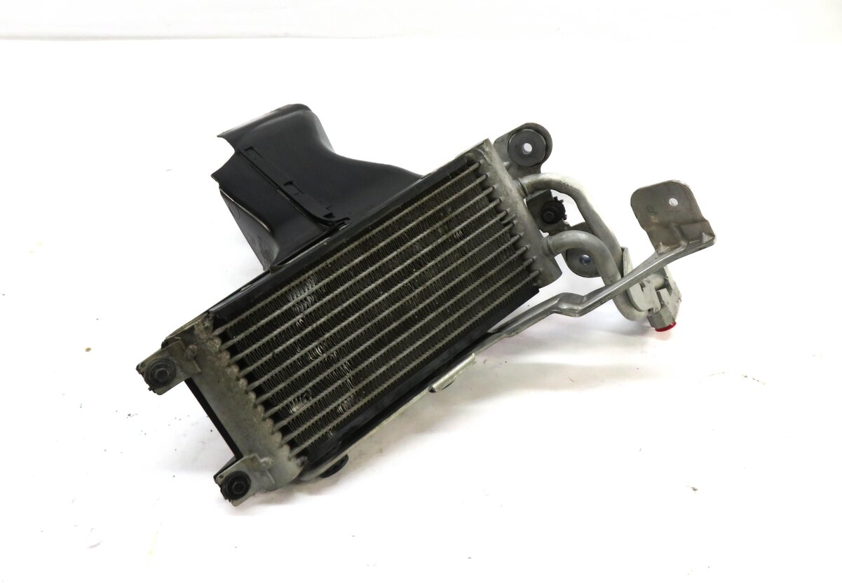 Thumbnail 1: 2012 BMW 335i (E90) 3.0L N55 TURBO ENGINE OIL COOLER RADIATOR w/ AIR DUCT
