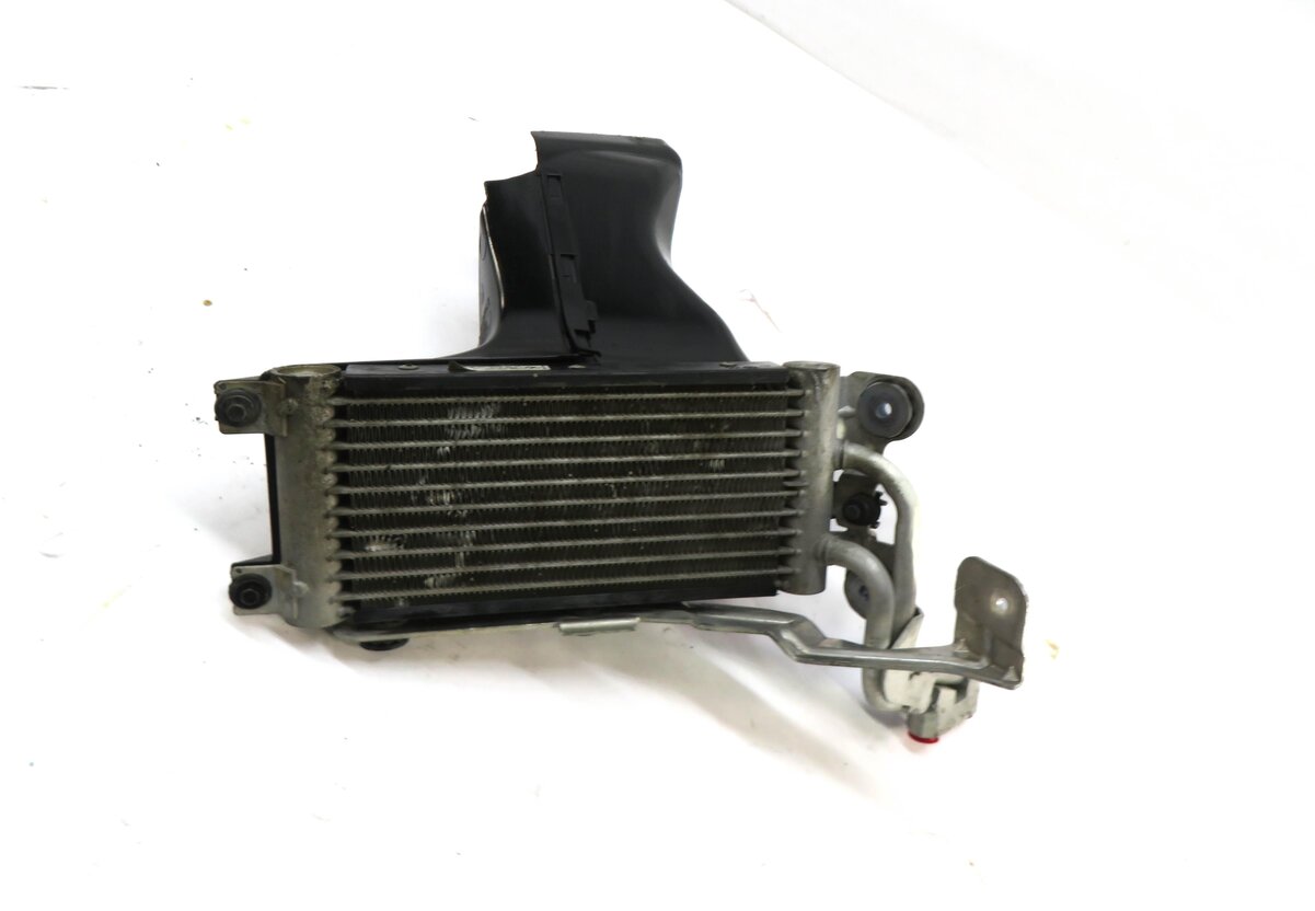 Thumbnail 2: 2012 BMW 335i (E90) 3.0L N55 TURBO ENGINE OIL COOLER RADIATOR w/ AIR DUCT