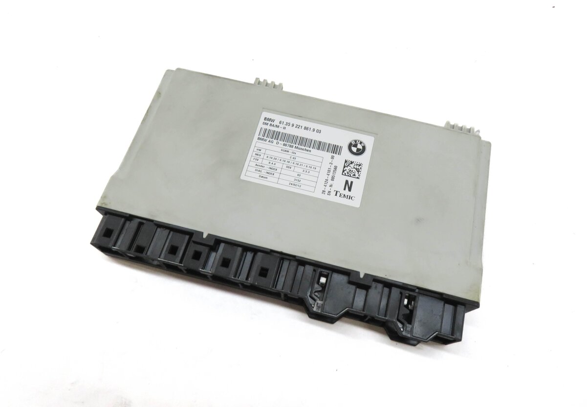10-16 BMW 128i 328i 335i M3 X1 X5 X6 Z4 - LEFT DRIVER MEMORY SEAT CONTROL MODULE