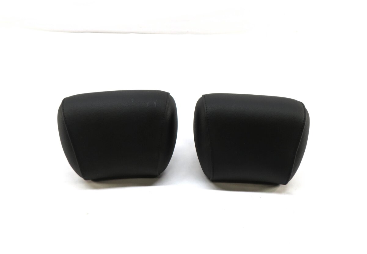 Thumbnail 2: 2012 BMW 335i (E92) COUPE LEFT & RIGHT REAR SEAT HEADREST SET (BLACK LEATHER)