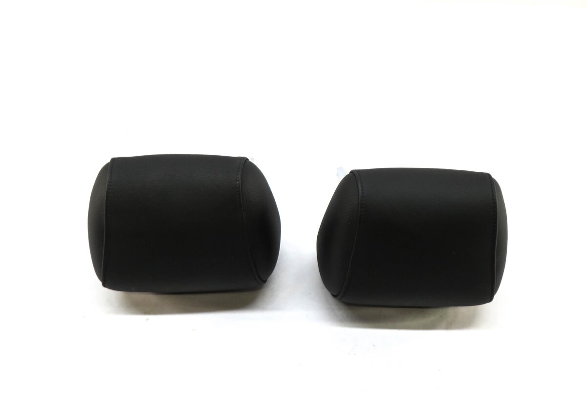 Thumbnail 3: 2012 BMW 335i (E92) COUPE LEFT & RIGHT REAR SEAT HEADREST SET (BLACK LEATHER)