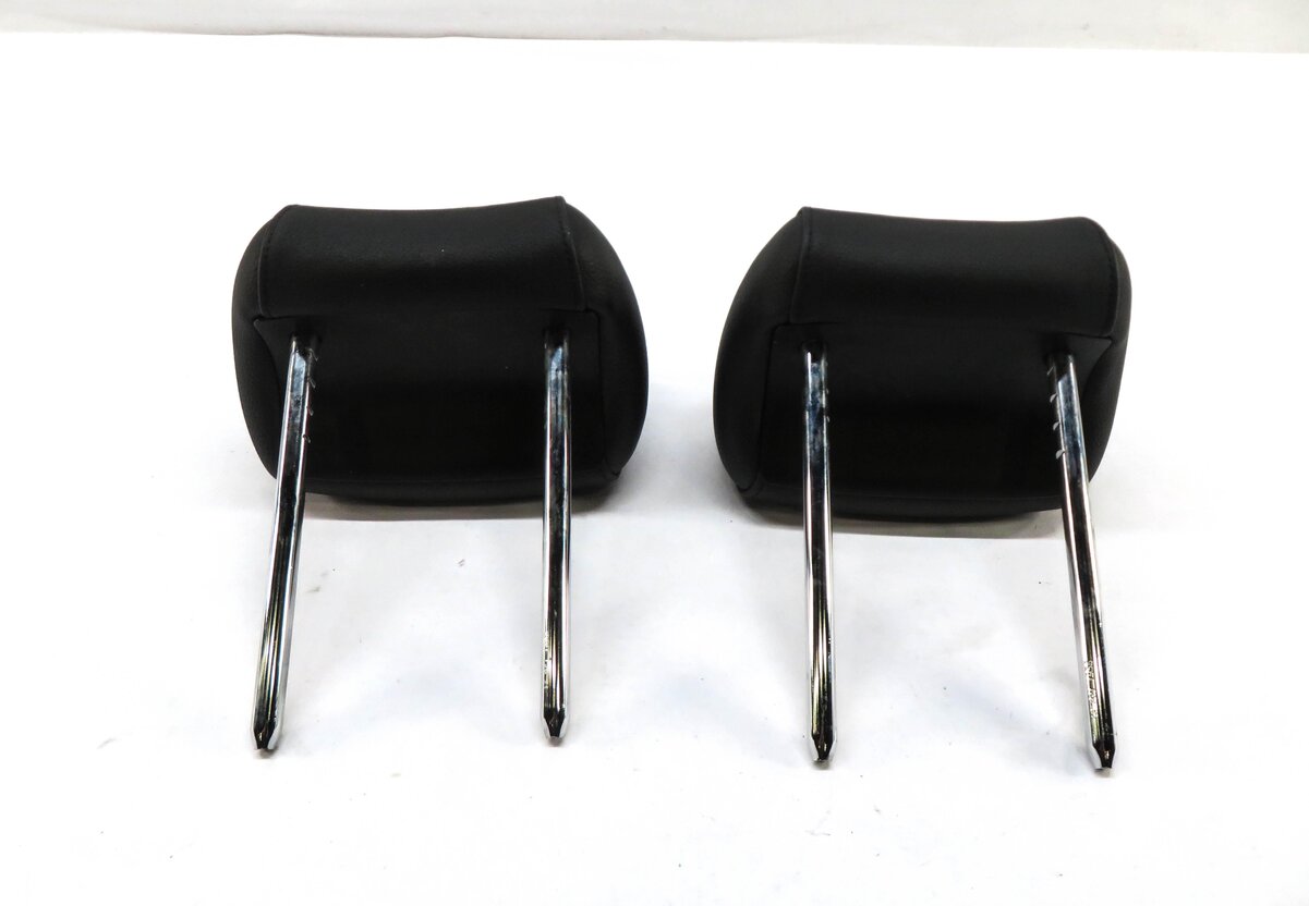 Thumbnail 4: 2012 BMW 335i (E92) COUPE LEFT & RIGHT REAR SEAT HEADREST SET (BLACK LEATHER)