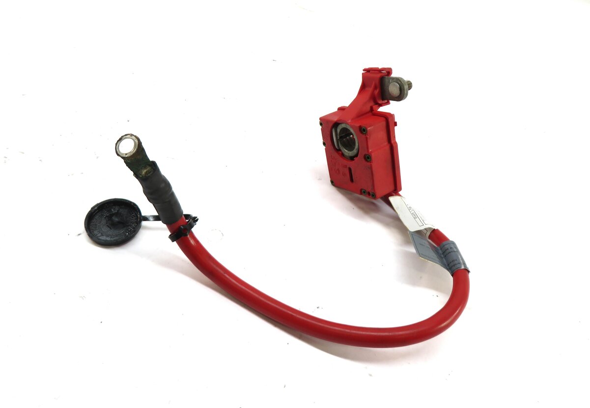 Thumbnail 2: 2012 BMW 335i (E90 E91 E92 E93) POSITIVE BATTERY CABLE SRS
