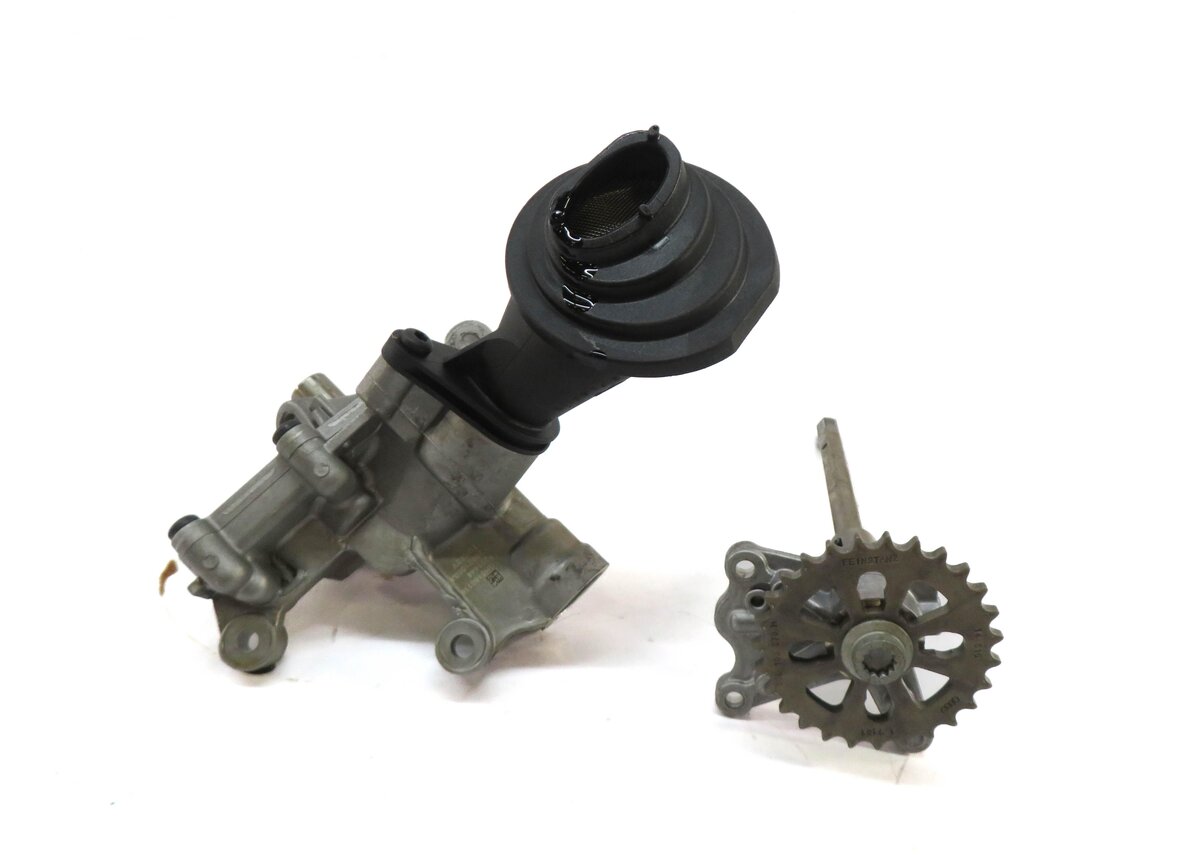 2017 AUDI Q7 4M 3.0L SUPER CREC ENGINE OIL PUMP w/ PICKUP TUBE & GEAR 06E115105