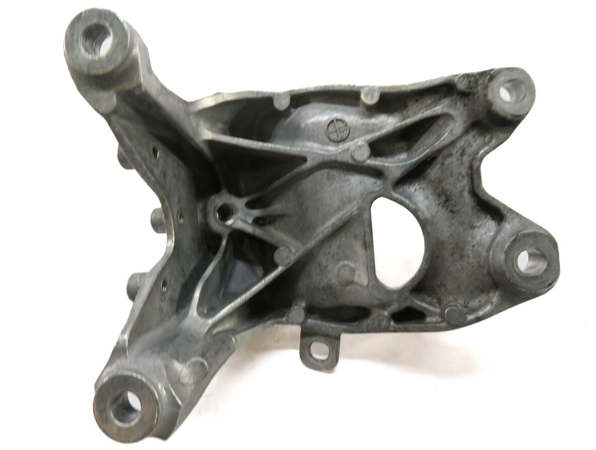 Thumbnail 4: 17 AUDI Q7 4M 3.0L SUPER ENGINE MOTOR MOUNT BRACKET SET 4M0199308AS 4M0199307AE