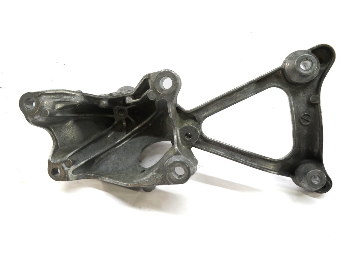 Thumbnail 6: 17 AUDI Q7 4M 3.0L SUPER ENGINE MOTOR MOUNT BRACKET SET 4M0199308AS 4M0199307AE