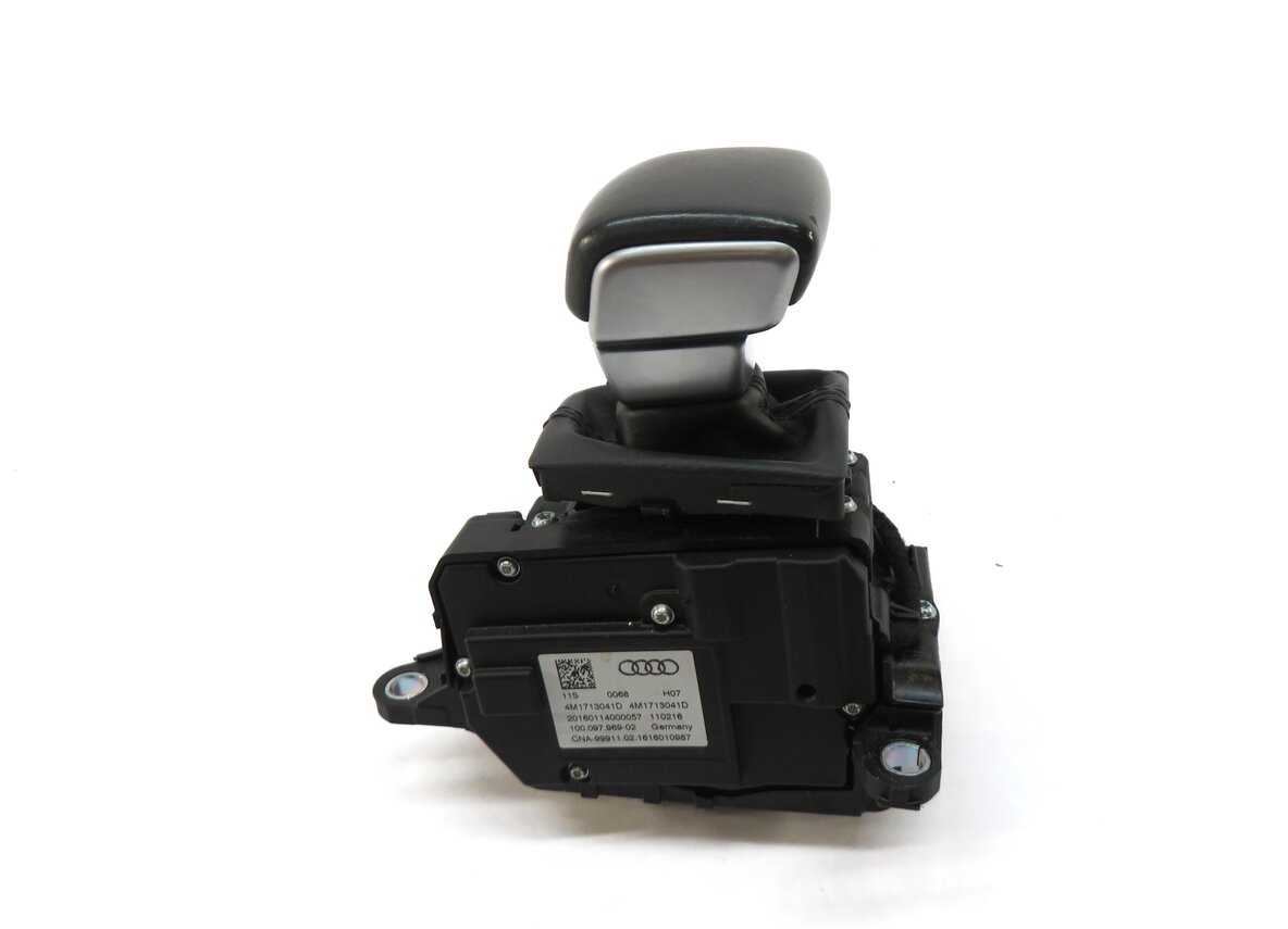 Thumbnail 4: 2017-2019 AUDI Q7 (4M) TRANSMISSION GEAR SHIFTER ASSEMBLY (BLACK LEATHER FINISH)