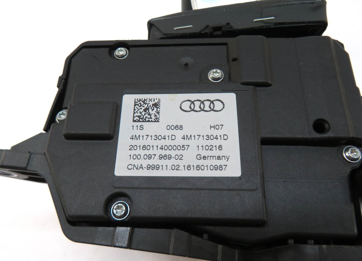 Thumbnail 8: 2017-2019 AUDI Q7 (4M) TRANSMISSION GEAR SHIFTER ASSEMBLY (BLACK LEATHER FINISH)