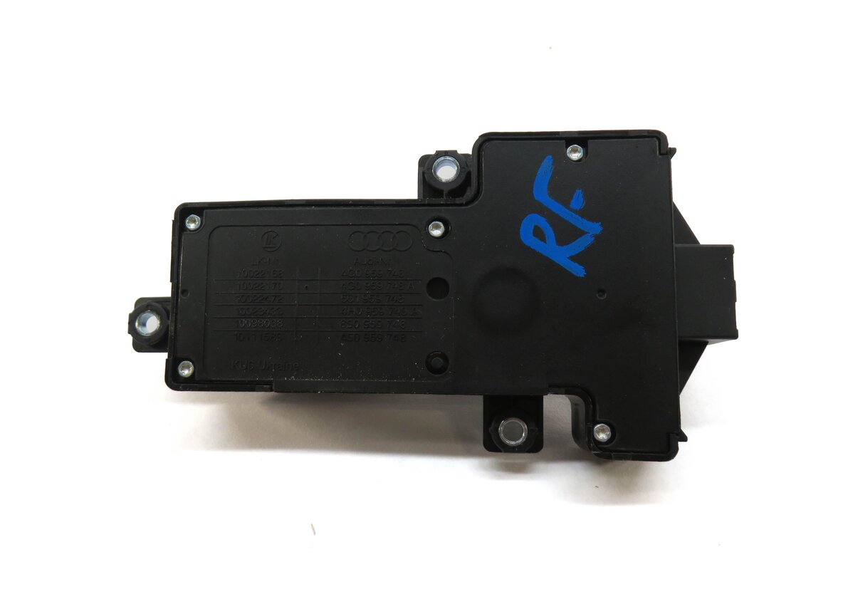 Thumbnail 4: 2017 AUDI Q7 (4M) FRONT RIGHT PASSENGER SEAT ADJUST SWITCH (BLACK) 4G0959748
