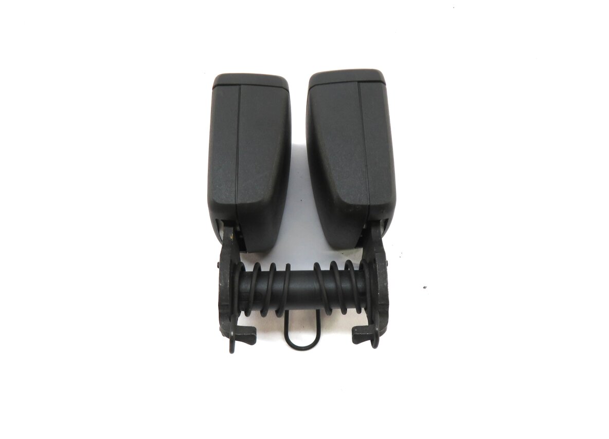 Thumbnail 3: 2017 AUDI Q7 4M REAR THIRD 3RD ROW LEFT & RIGHT SEATBELT BUCKLE RECEIVER (BLACK)