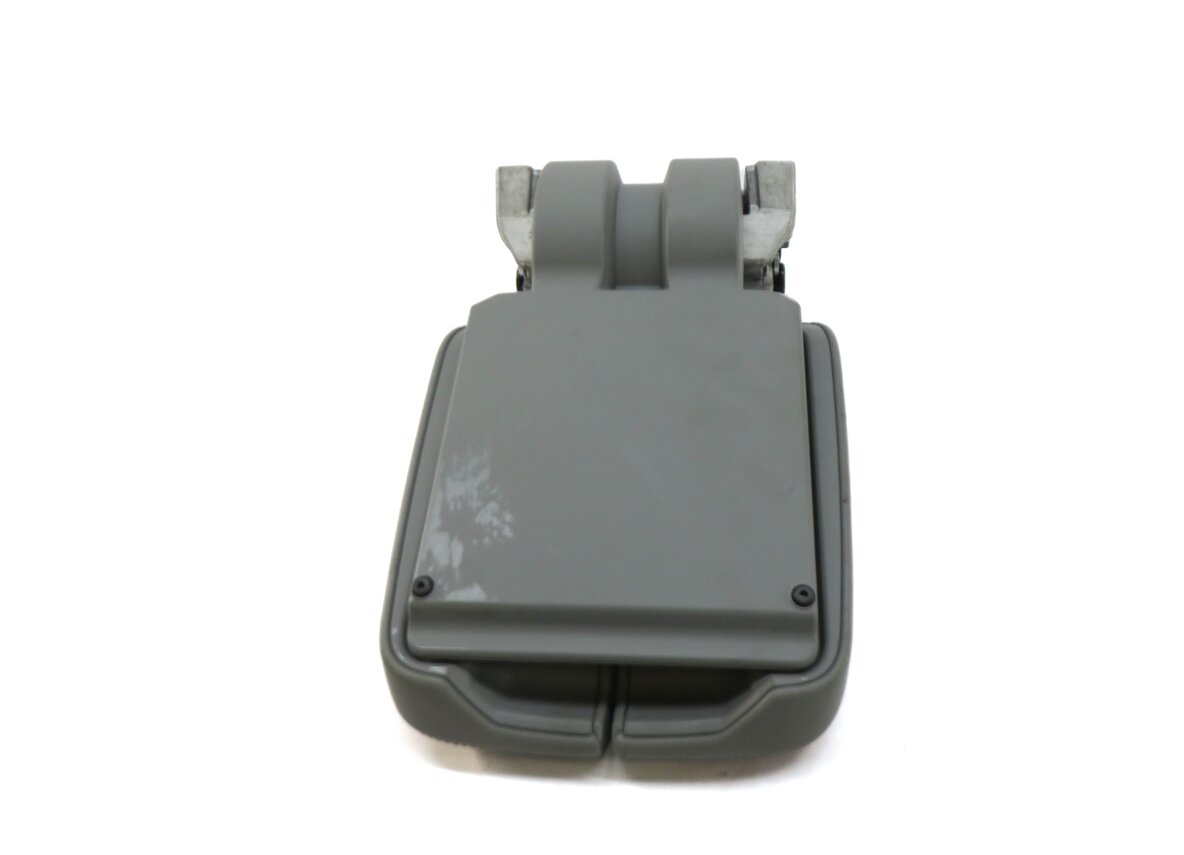 Thumbnail 4: 2017-2019 AUDI Q7 (4M) FRONT CENTER CONSOLE ARMREST LID (ROCK GRAY LEATHERETTE)