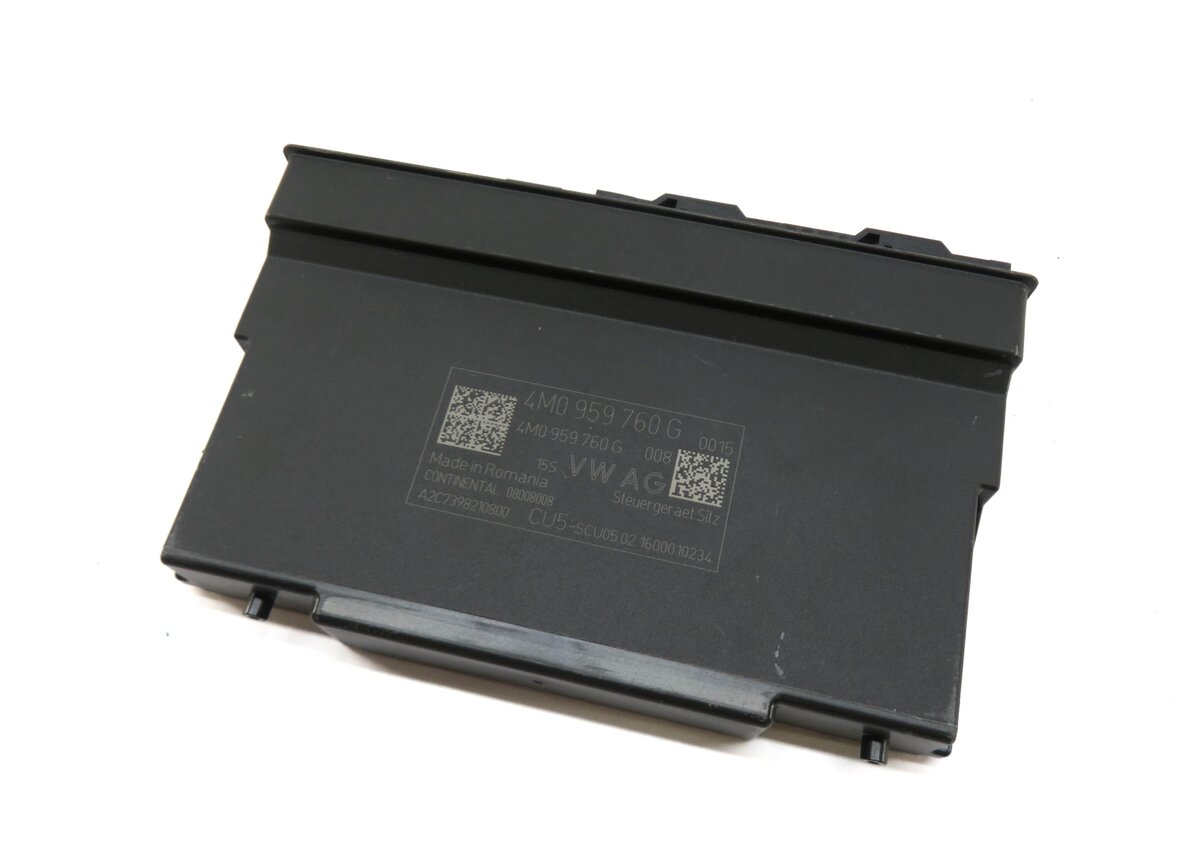 17-20 AUDI Q7 (4M) REAR 3RD THIRD ROW SEAT BACKREST ADJUST CONTROL MODULE
