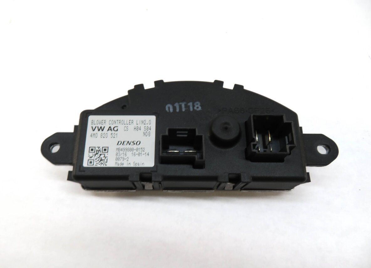 Thumbnail 3: 2017 AUDI Q7 (4M) REAR A/C AC BLOWER FAN MOTOR RESISTOR 4M0820521