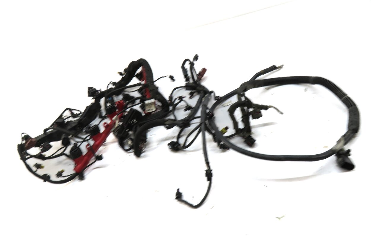 2017 AUDI Q7 (4M) 3.0L SUPER CREC ENGINE WIRING HARNESS (HAD LED LIGHTS)