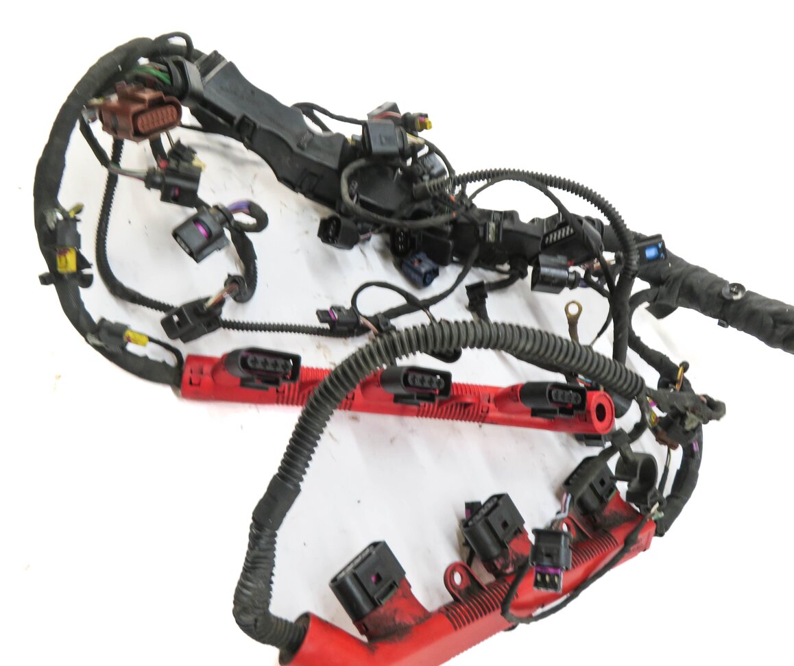 Thumbnail 11: 2017 AUDI Q7 (4M) 3.0L SUPER CREC ENGINE WIRING HARNESS (HAD LED LIGHTS)