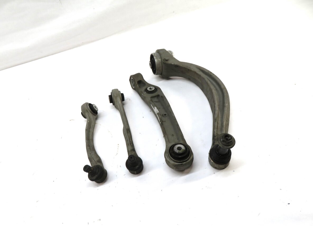 2017-2022 AUDI Q7 (4M) LEFT FRONT DRIVER UPPER & LOWER CONTROL ARM SET