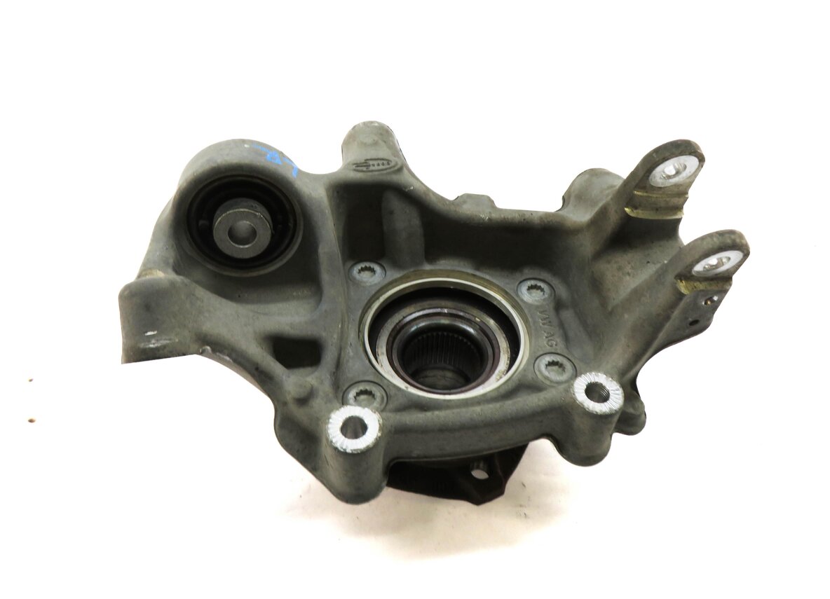 Thumbnail 2: 2017-2020 AUDI Q7 (4M) LEFT DRIVER REAR SPINDLE KNUCKLE WHEEL HUB