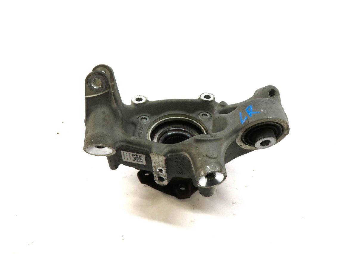 Thumbnail 3: 2017-2020 AUDI Q7 (4M) LEFT DRIVER REAR SPINDLE KNUCKLE WHEEL HUB