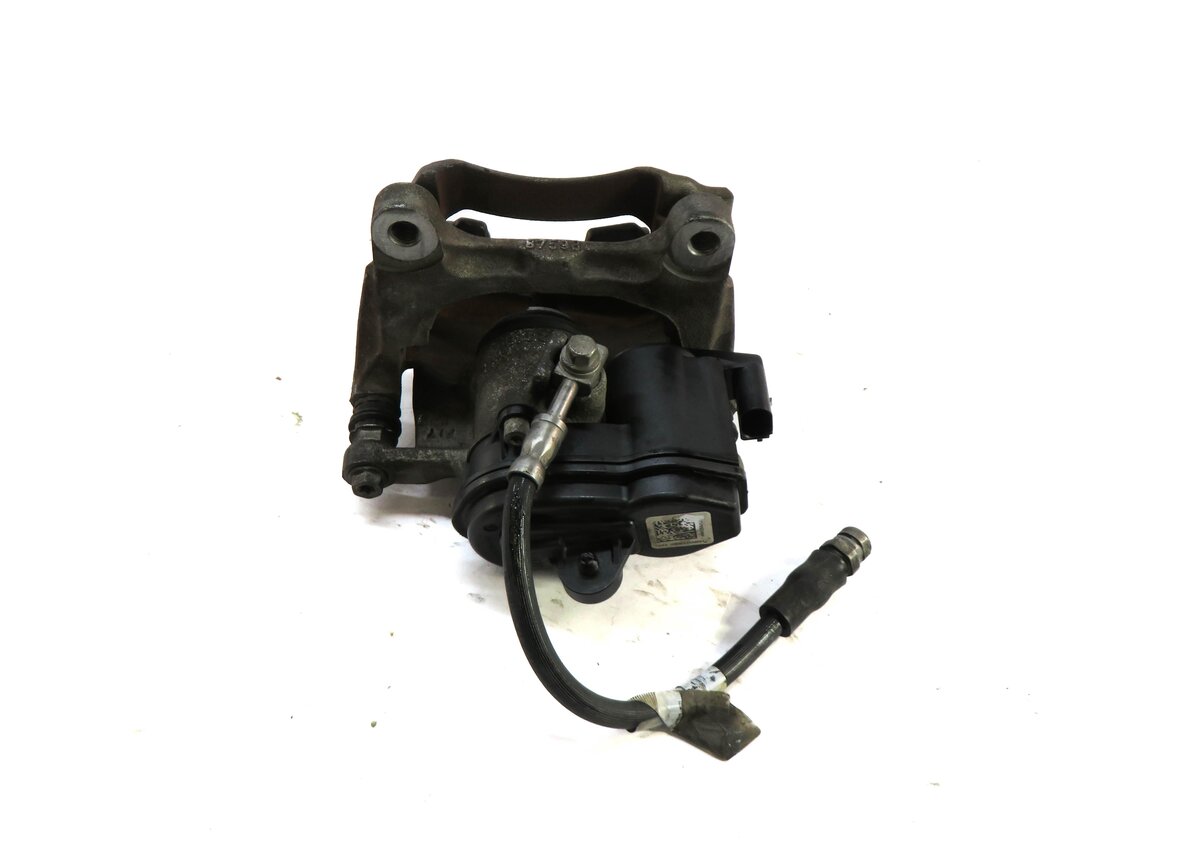 Thumbnail 4: 2017-2020 AUDI Q7 (4M) LEFT DRIVER REAR BRAKE CALIPER w/ PARKING BRAKE ACTUATOR