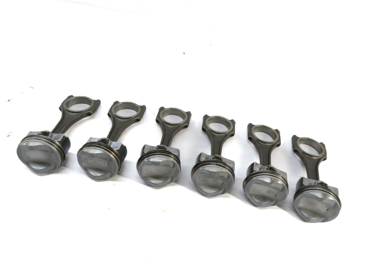 16-19 AUDI A6 A7 A8 Q7 (C7 D4 4M) 3.0L SUPER CREC PISTON & CONNECTING ROD SET/6