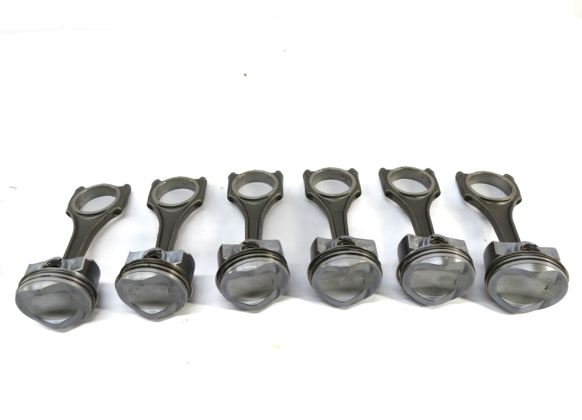 Thumbnail 3: 16-19 AUDI A6 A7 A8 Q7 (C7 D4 4M) 3.0L SUPER CREC PISTON & CONNECTING ROD SET/6
