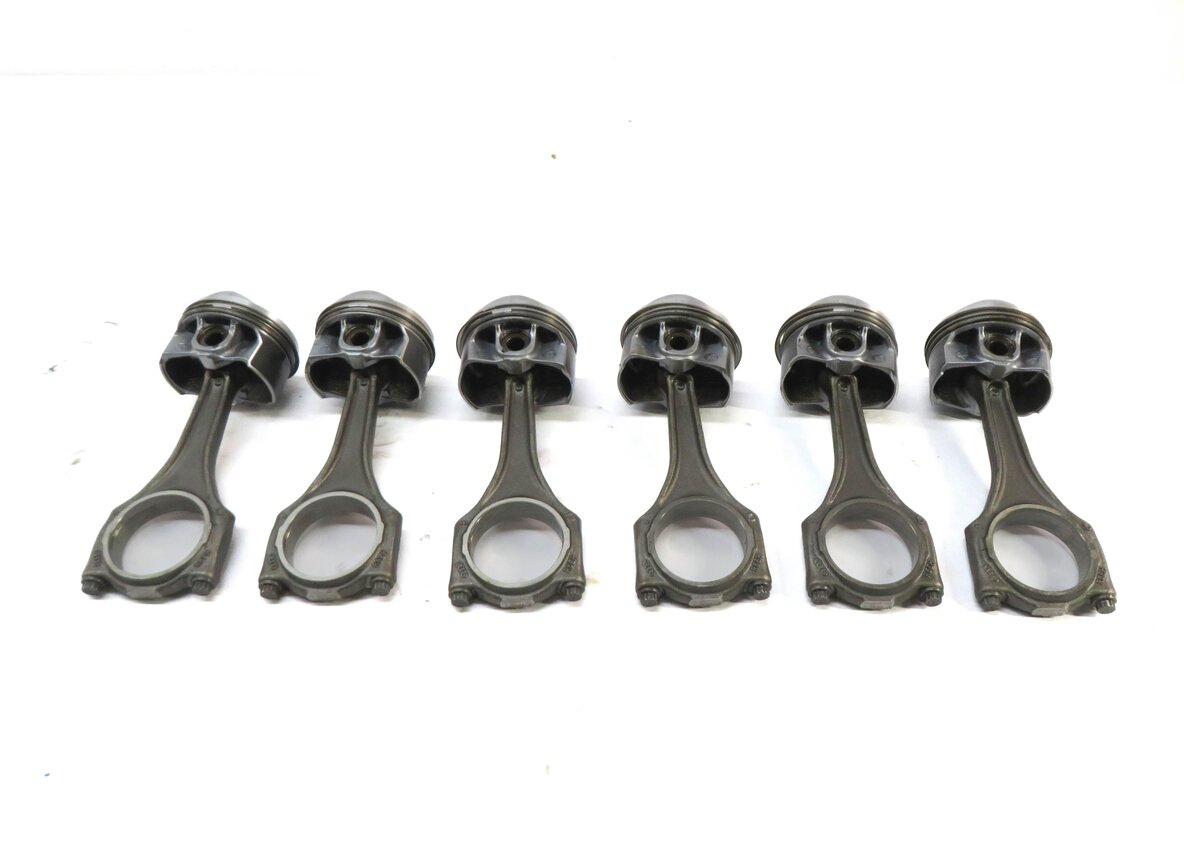 Thumbnail 5: 16-19 AUDI A6 A7 A8 Q7 (C7 D4 4M) 3.0L SUPER CREC PISTON & CONNECTING ROD SET/6