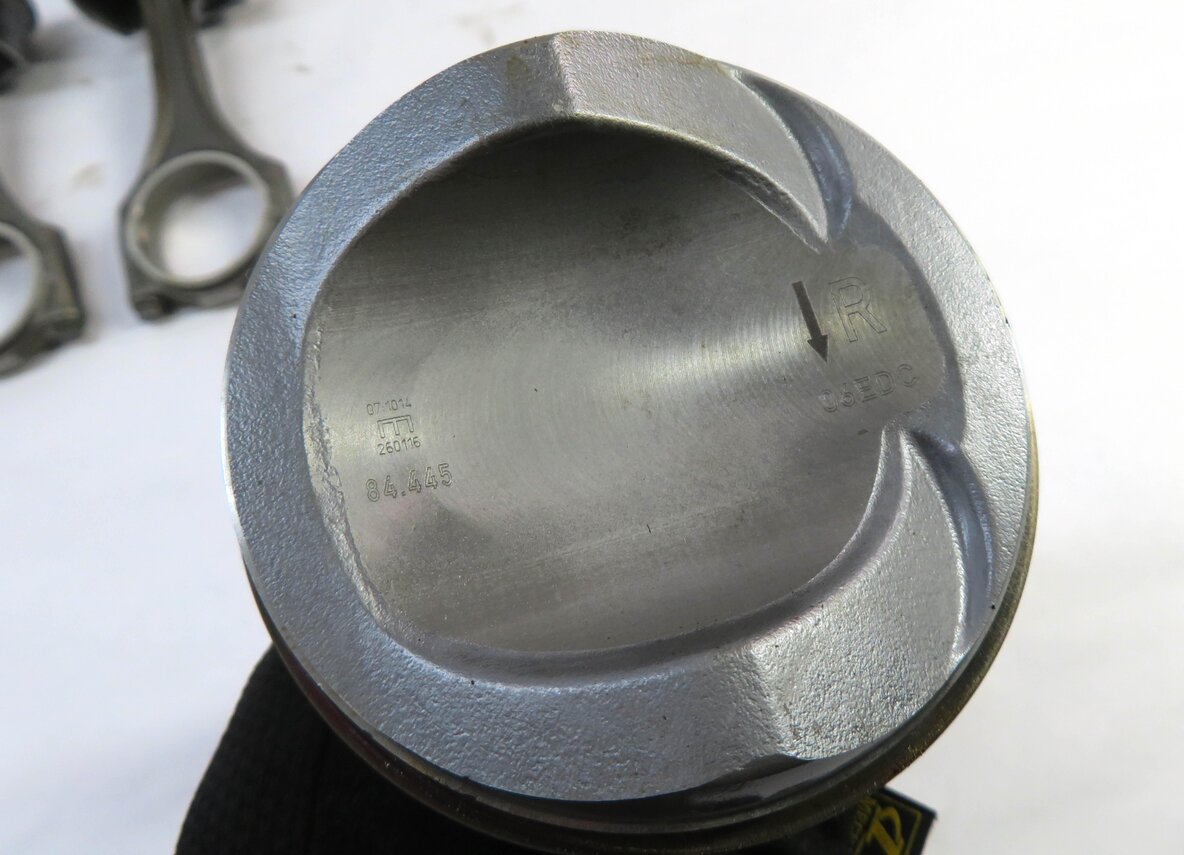 Thumbnail 7: 16-19 AUDI A6 A7 A8 Q7 (C7 D4 4M) 3.0L SUPER CREC PISTON & CONNECTING ROD SET/6