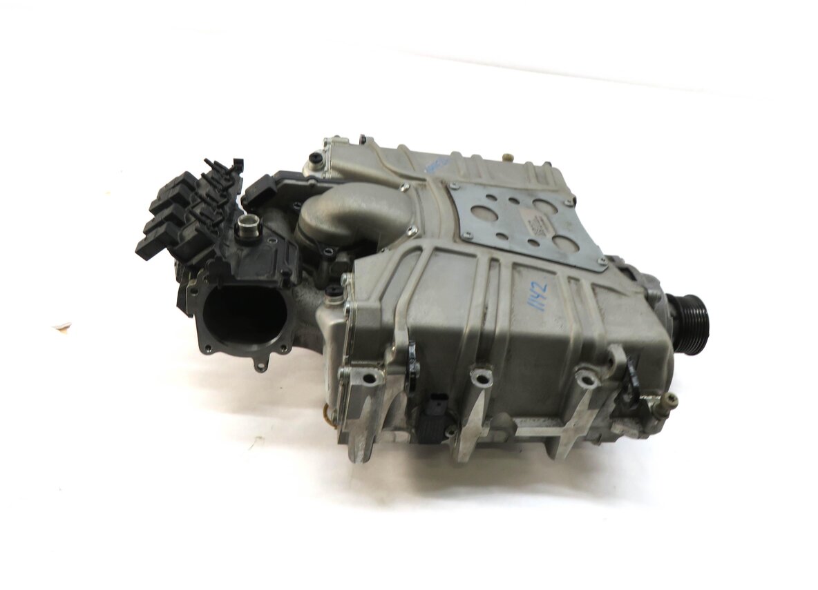 Thumbnail 2: 17-19 AUDI Q7 (4M) 3.0L SUPERCHARGED CREC ENGINE SUPERCHARGER SUPER CHARGER