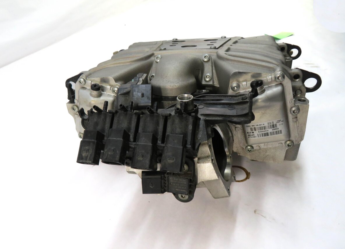 Thumbnail 4: 17-19 AUDI Q7 (4M) 3.0L SUPERCHARGED CREC ENGINE SUPERCHARGER SUPER CHARGER