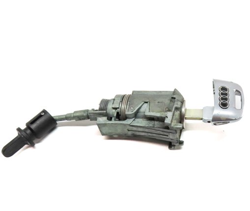 Thumbnail 7: 2017 AUDI Q7 (4M) FRONT LEFT DRIVER DOOR HANDLE LOCK CYLINDER w/ SKELETON KEY