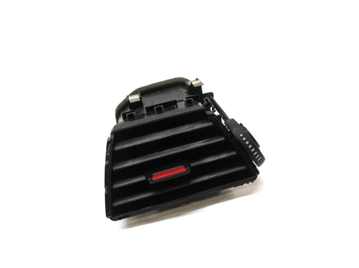 2012 BMW 335i F30 FRONT LEFT DRIVER DASH HVAC A/C HEATER AIR VENT (BLACK w/ RED)