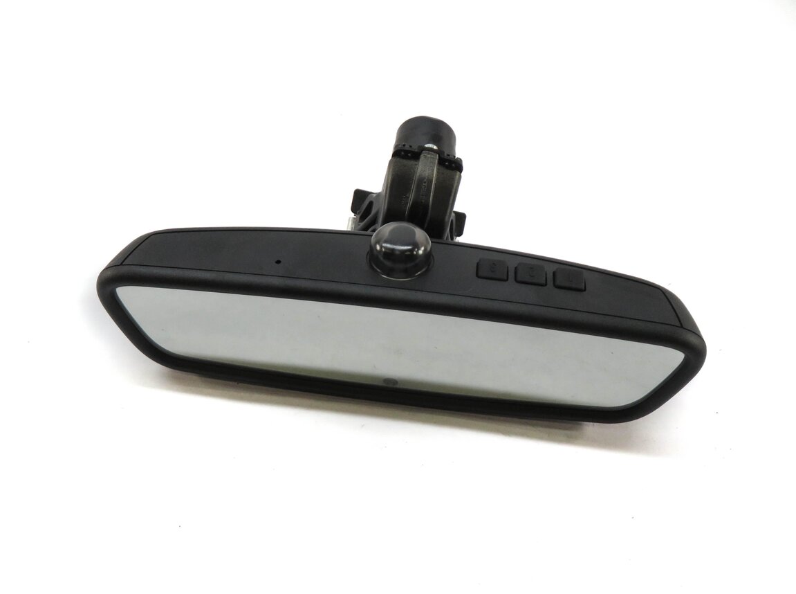 2012 BMW 335i (F30) REAR VIEW MIRROR w/ HOMELINK & AUTOMATIC HIGH BEAM (BLACK)