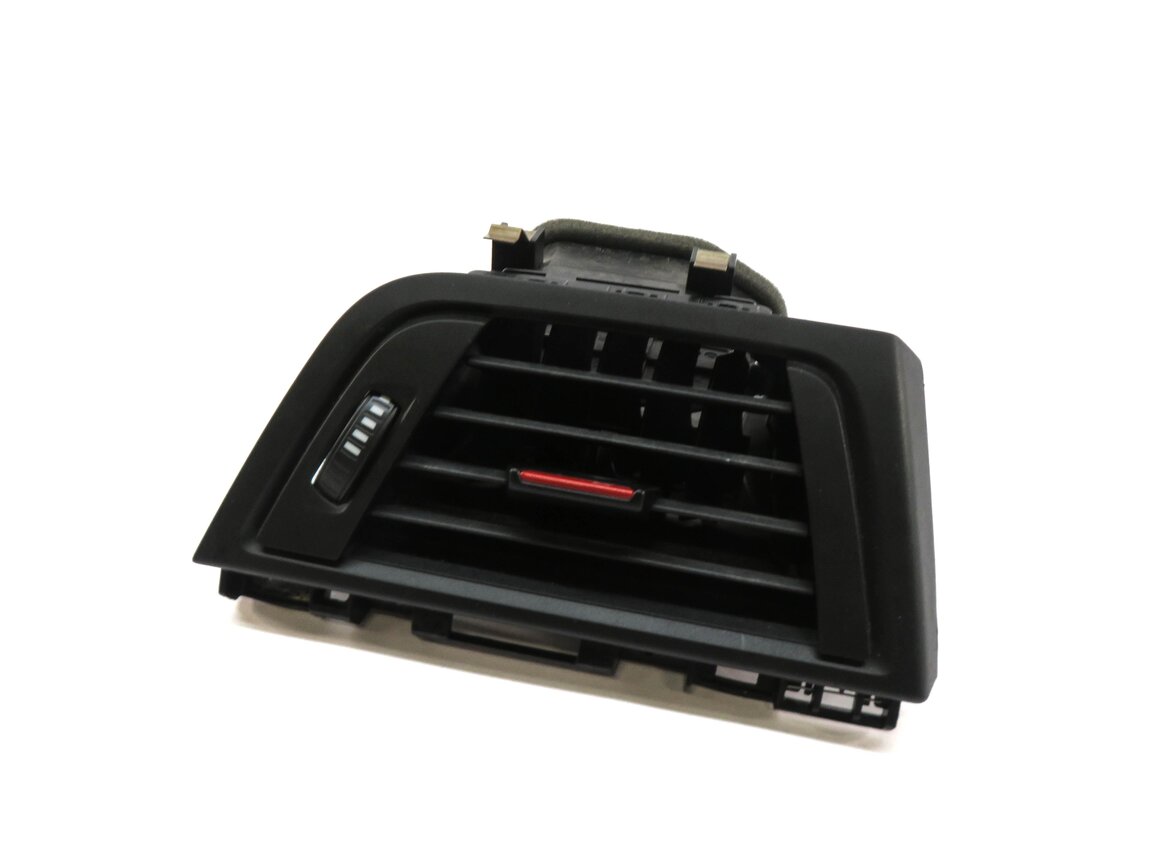 2012 BMW 335i (F30) FRONT RIGHT PASSENGER DASH AC HEATER AIR VENT (BLACK w/ RED)