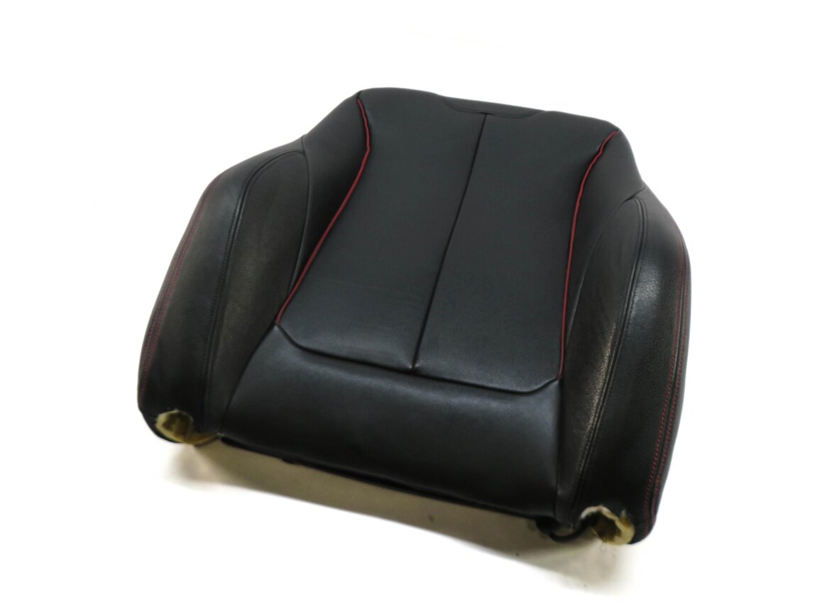 12-18 3 F30 SEDAN WAGON FRONT LEFT DRIVER UPPER HEATED SPORT SEAT CUSHION BLACK
