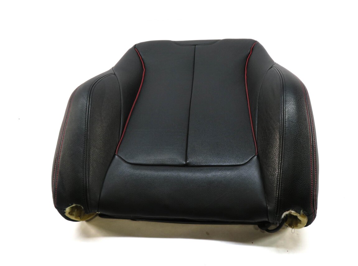 Thumbnail 2: 12-18 3 F30 SEDAN WAGON FRONT LEFT DRIVER UPPER HEATED SPORT SEAT CUSHION BLACK