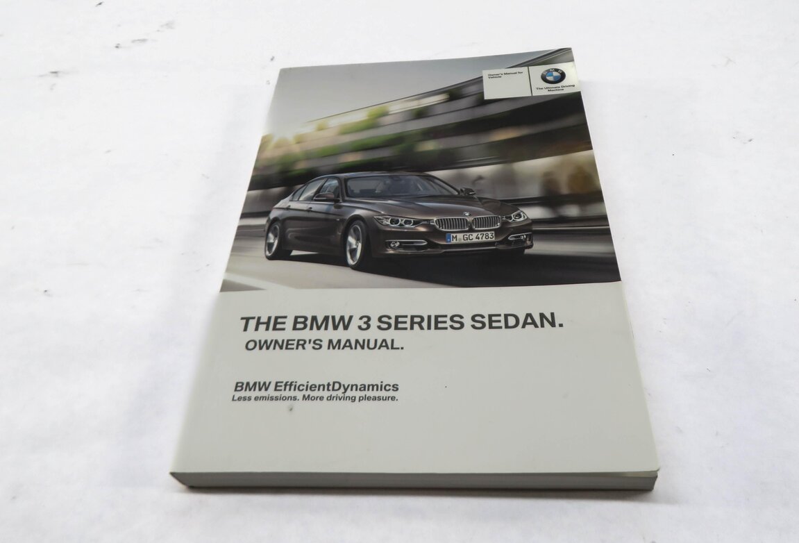 Thumbnail 8: 2012 BMW 335i (F30) SEDAN OWNERS MANUAL BOOKLET SET OF 5 w/ BLACK CARRYING CASE