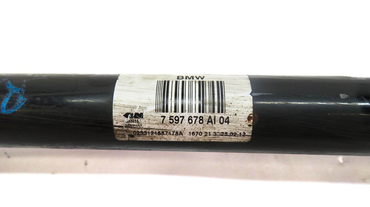 Thumbnail 4: 12-21 BMW 2 3 4 SERIES F22 F30 F32 RIGHT REAR AXLE SHAFT (M/T or A/T- SEE TABLE)