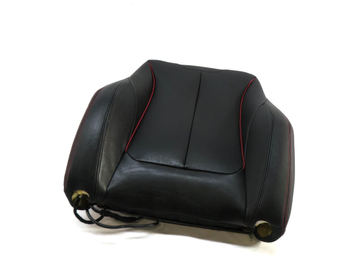 12-18 BMW 3 (F30) FRONT RIGHT PASSENGER UPPER HEATED SPORT SEAT CUSHION (BLACK)