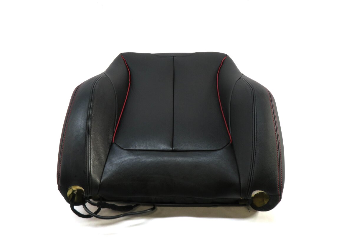 Thumbnail 2: 12-18 BMW 3 (F30) FRONT RIGHT PASSENGER UPPER HEATED SPORT SEAT CUSHION (BLACK)