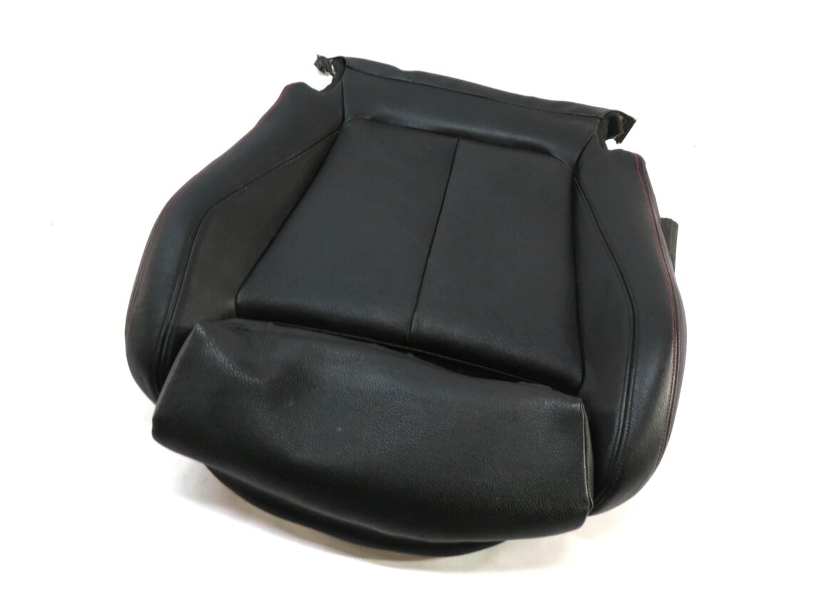 12-18 3 F30 SEDAN WAGON FRONT LEFT DRIVER LOWER HEATED SPORT SEAT CUSHION BLACK