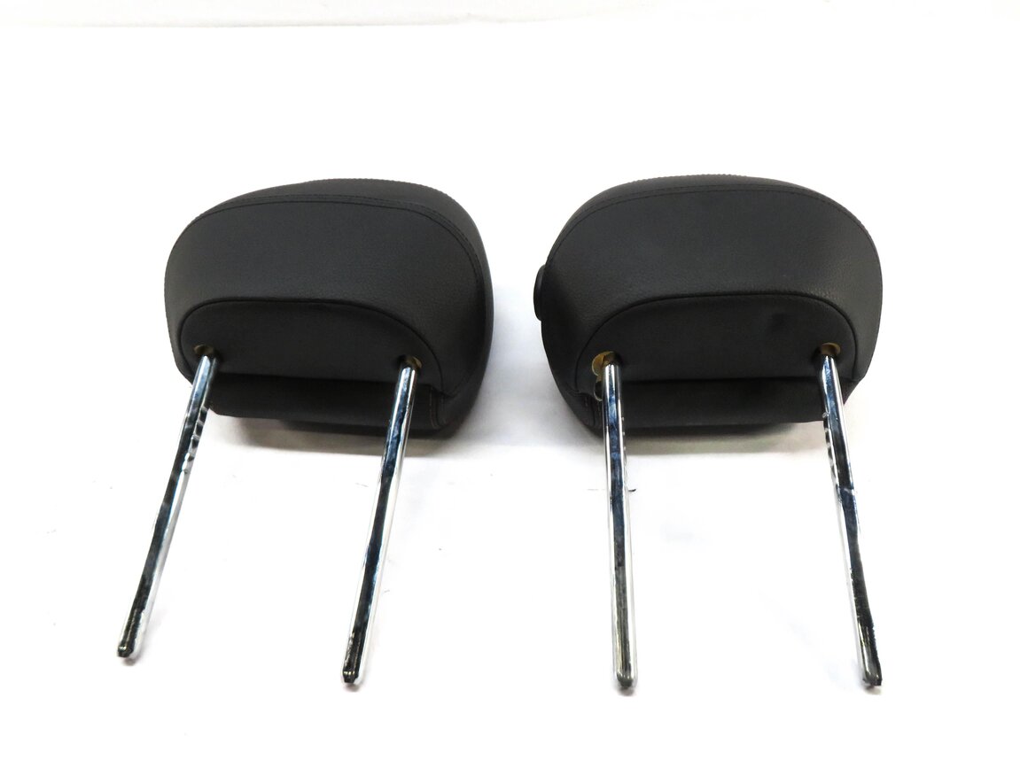 Thumbnail 5: 2012 BMW 335i (F30) FRONT LEFT & RIGHT SEAT HEADREST SET/2 (BLACK w/ RED TRIM)