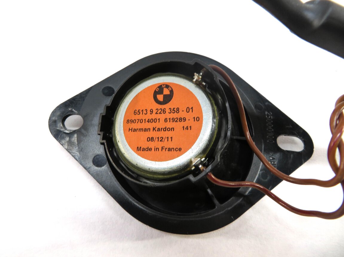 Thumbnail 16: 2012 BMW 335i F30 FRONT REAR LEFT RIGHT DOOR DASH DECK HARMAN KARDON SPEAKER SET