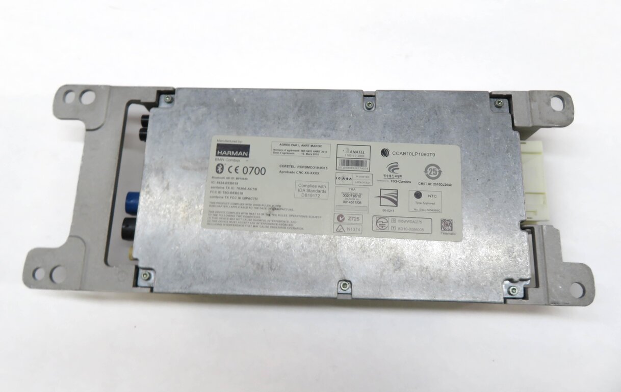 Thumbnail 3: 2011 BMW 535i (F10) BLUETOOTH TELEMATICS CELL PHONE CONTROL MODULE 84109244191