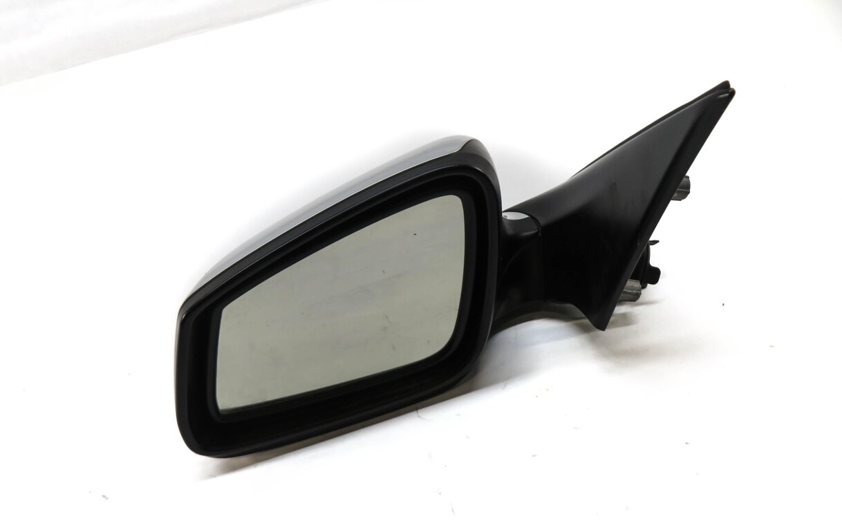 11-12 BMW 528i 535i 550i (F10) LEFT P-FOLD AUTODIM MEMORY MIRROR (SILVER 354)