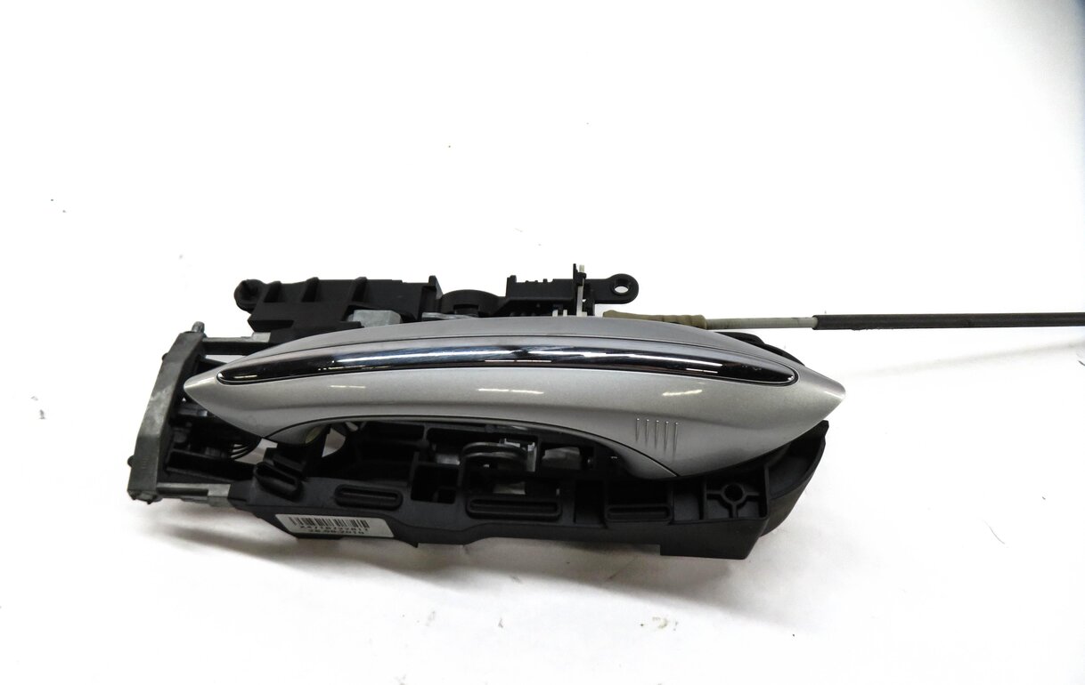 Thumbnail 2: 09-18 BMW 528i 535i 550i 740i 750i 760i RIGHT REAR COMFORT DOOR HANDLE (SILVER)