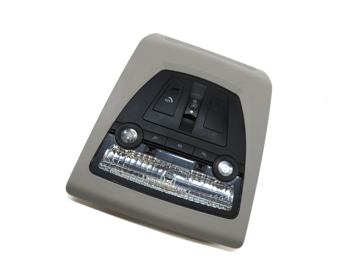 2011 BMW 535i (F10) FRONT CENTER ROOF PRIMARY DOME LIGHT (GREY) C606792