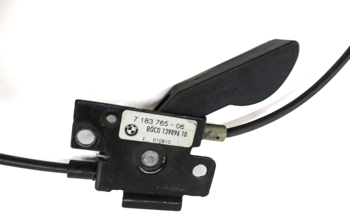 Thumbnail 6: 2011 BMW 535i F10 FRONT LEFT RIGHT HOOD SAFETY CATCH LATCH & RELEASE LEVER CABLE