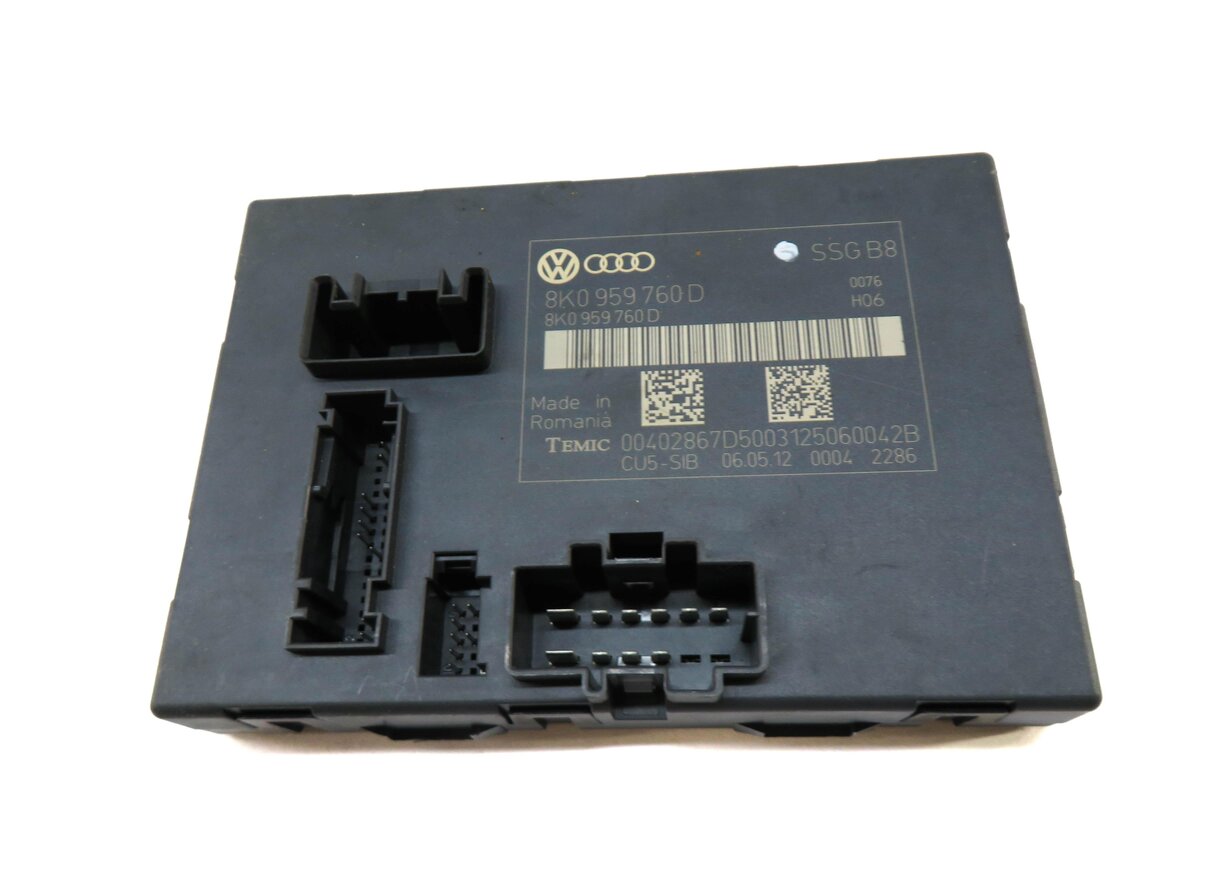 Thumbnail 2: 2013 AUDI A4 (B8 8K) FRONT LEFT DRIVER SEAT CONTROL MODULE 8K0959760D