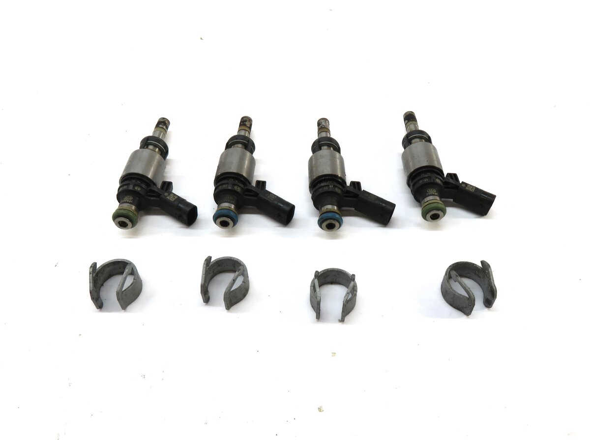 Thumbnail 2: 2013-2017 AUDI A4 A5 Q5 (B8 8K 8R 8T) 2.0L TURBO ENGINE FUEL INJECTOR SET/4