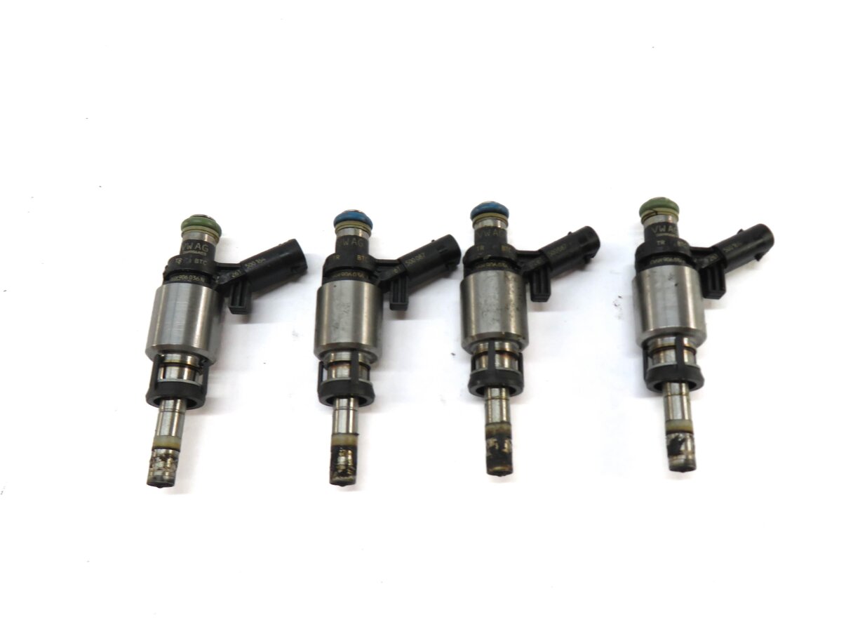 Thumbnail 4: 2013-2017 AUDI A4 A5 Q5 (B8 8K 8R 8T) 2.0L TURBO ENGINE FUEL INJECTOR SET/4